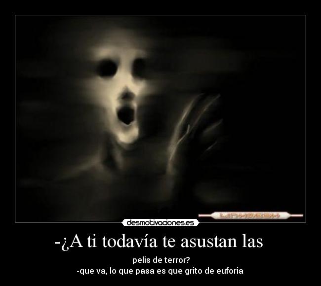carteles miedo terror peliculas cine desmotivaciones