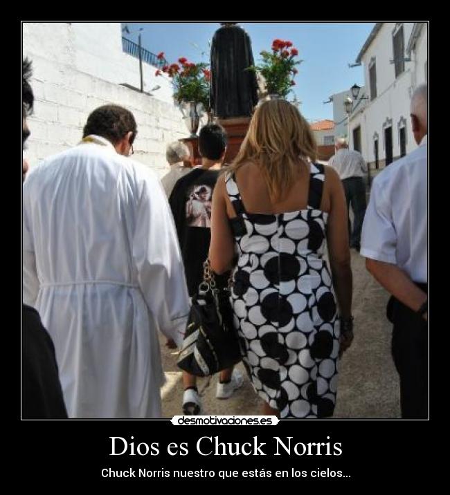 Dios es Chuck Norris - 