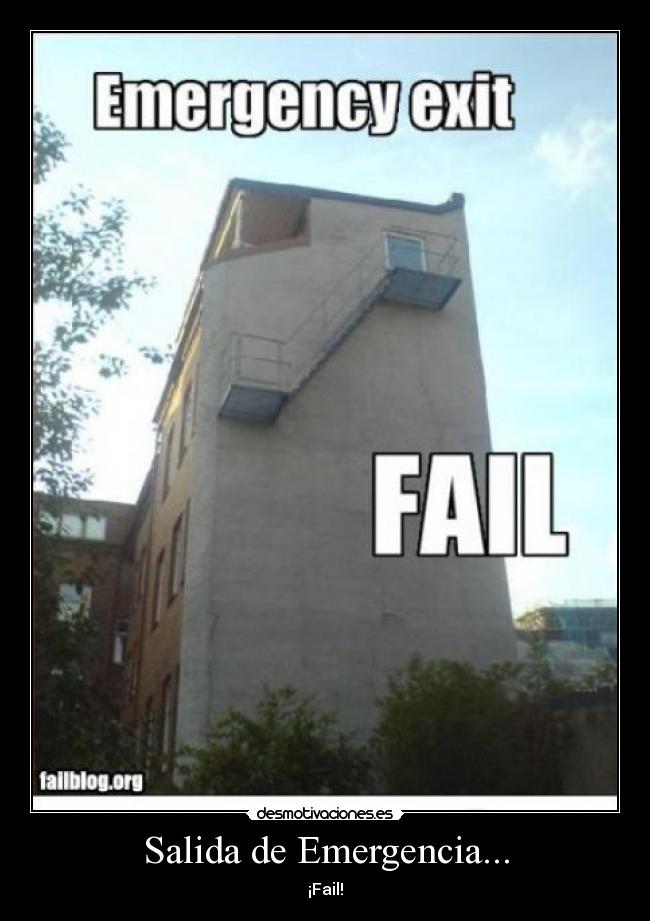 Salida de Emergencia... -
