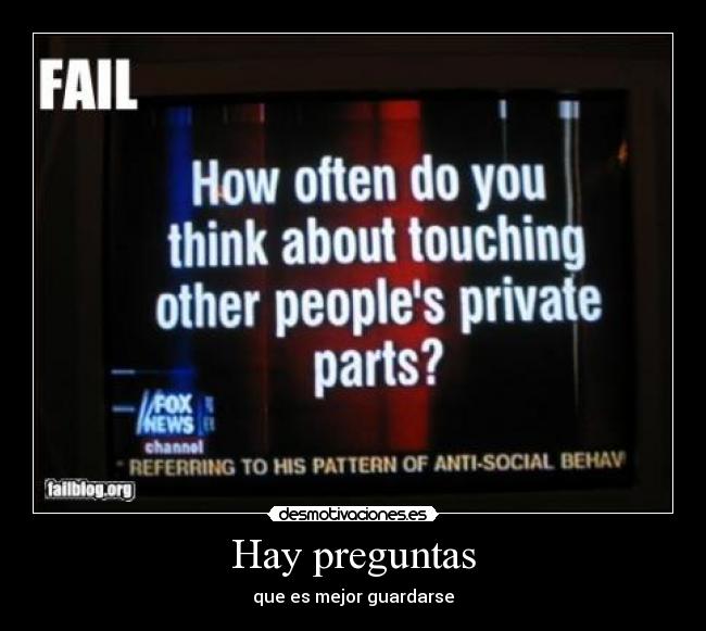 Hay preguntas - 