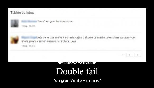 Double fail - 