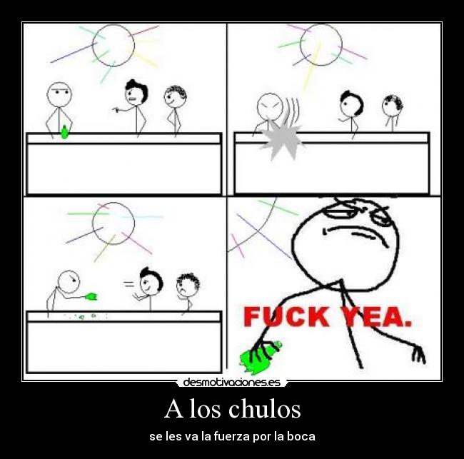 carteles fuck yea disco chulo botella roto bola luz muneco desmotivaciones