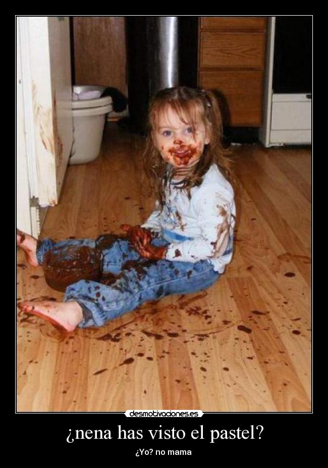 carteles pastel pregunta  madre desmotivaciones
