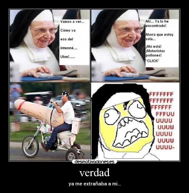 carteles monja poya verdad fuu google internet desmotivaciones principal desmotivaciones