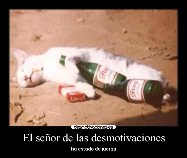 El señor de las desmotivaciones -
