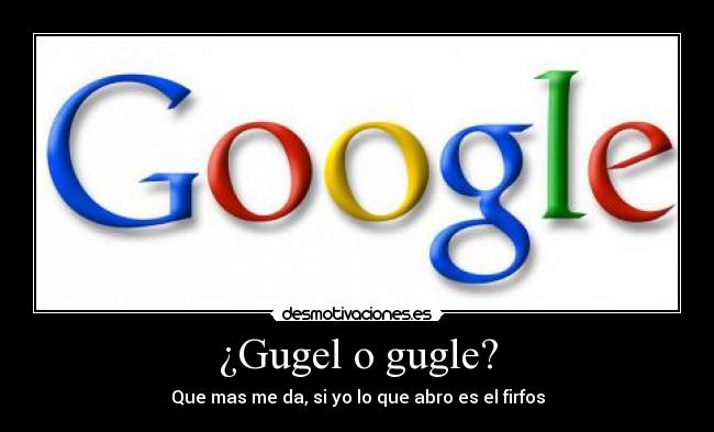 ¿Gugel o gugle? - 