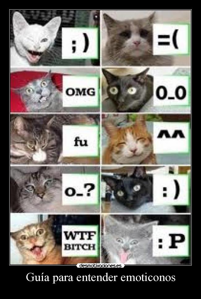 Guía para entender emoticonos -
