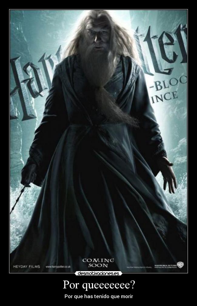 carteles magia harry muerte desgracia desmotivaciones