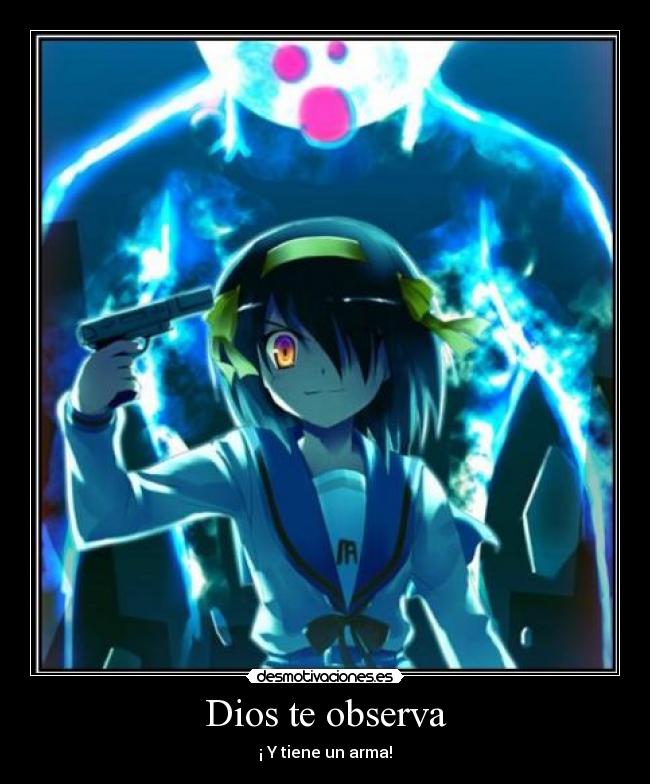 carteles dios dios observa desmotivaciones