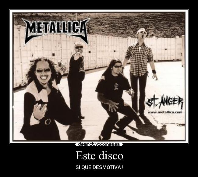 Este disco - SI QUE DESMOTIVA !