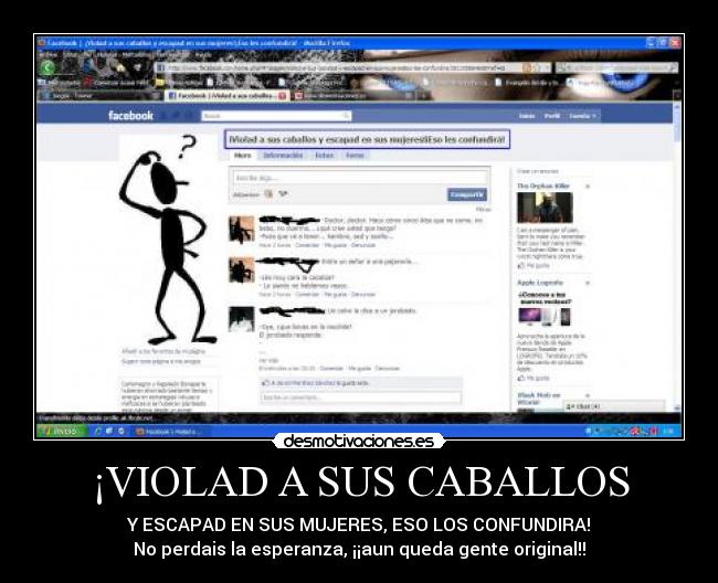 carteles grupos facebook desmotivaciones