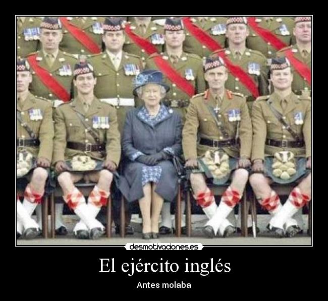 El ejército inglés -
