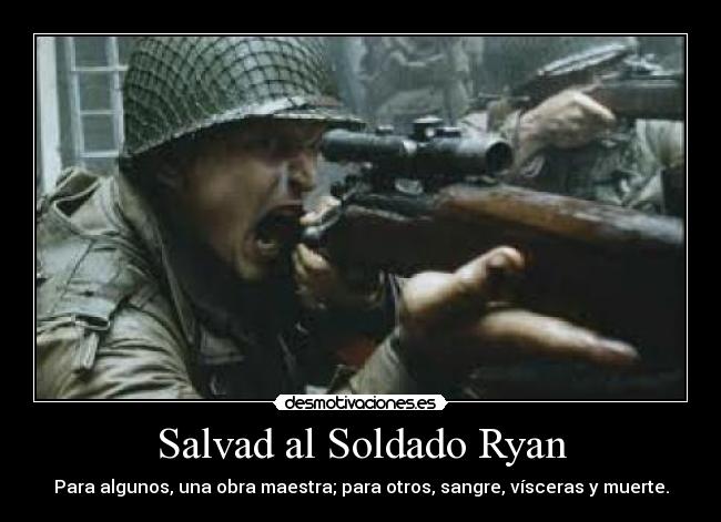 Salvad al Soldado Ryan -