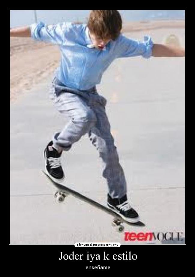 Joder iya k estilo -