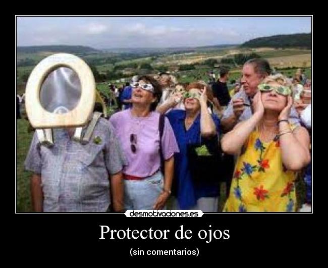 Protector de ojos - (sin comentarios)