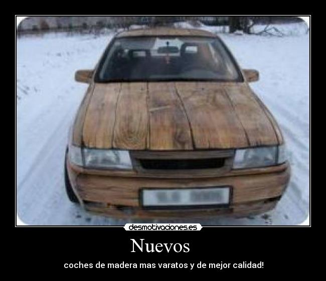 Nuevos  - coches de madera mas varatos y de mejor calidad!