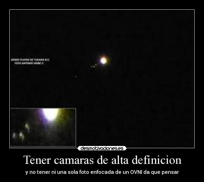 Tener camaras de alta definicion -
