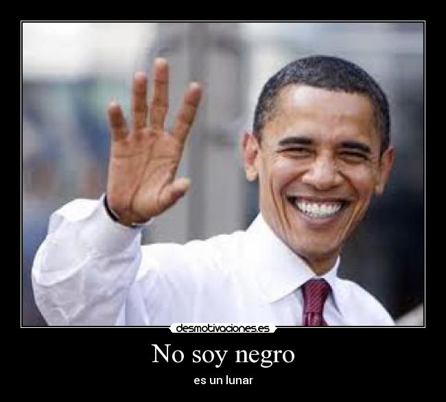 No soy negro - 