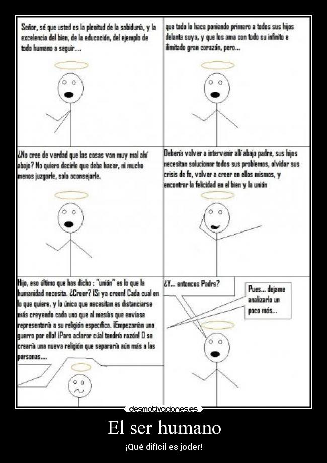 carteles ser humano ideas religiones guerras libertad entendimiento desmotivaciones