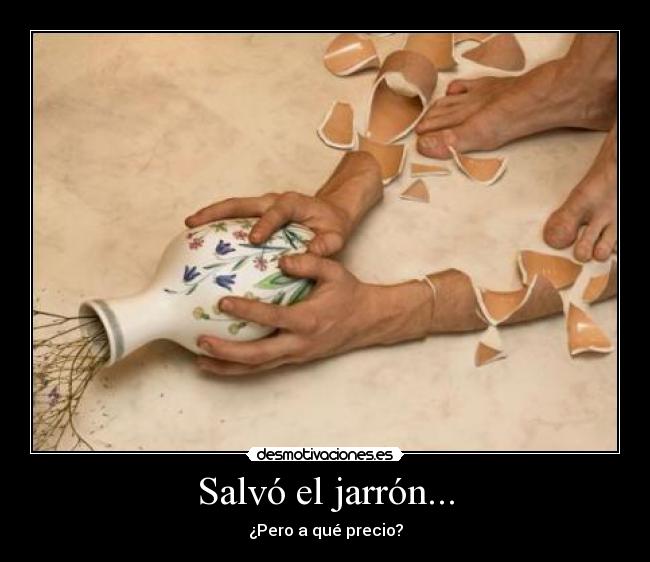 carteles salvo jarron desmotivaciones