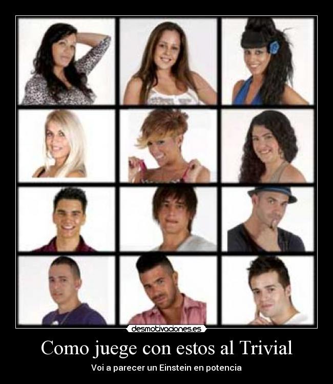 Como juege con estos al Trivial - 