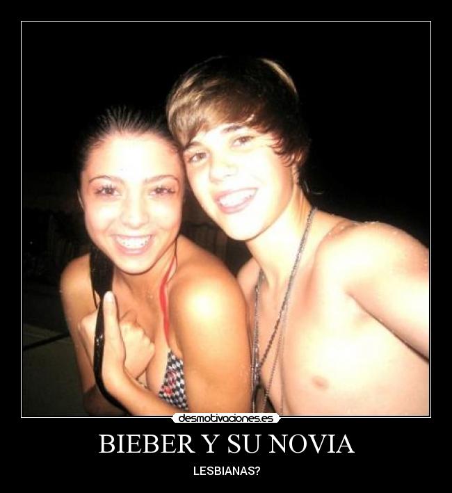BIEBER Y SU NOVIA - 