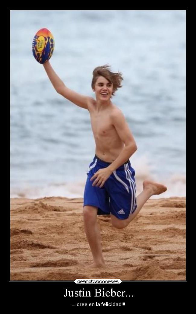 carteles justin bieber felicidad desmotivaciones