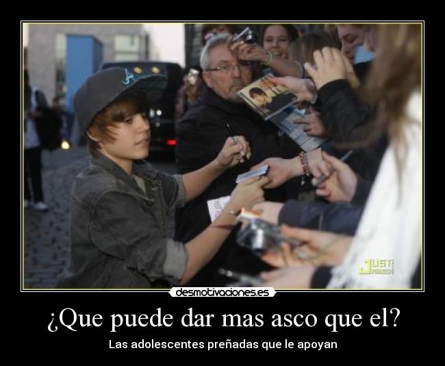 ¿Que puede dar mas asco que el? - Las adolescentes preñadas que le apoyan