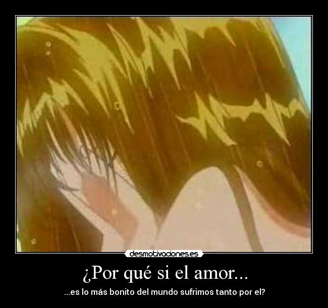 ¿Por qué si el amor... - 