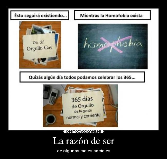 carteles orgullogayheterodiahomofobiaespanaheteroalgusafilms desmotivaciones