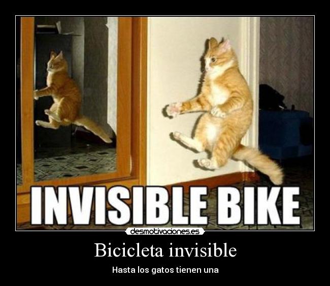 Bicicleta invisible -