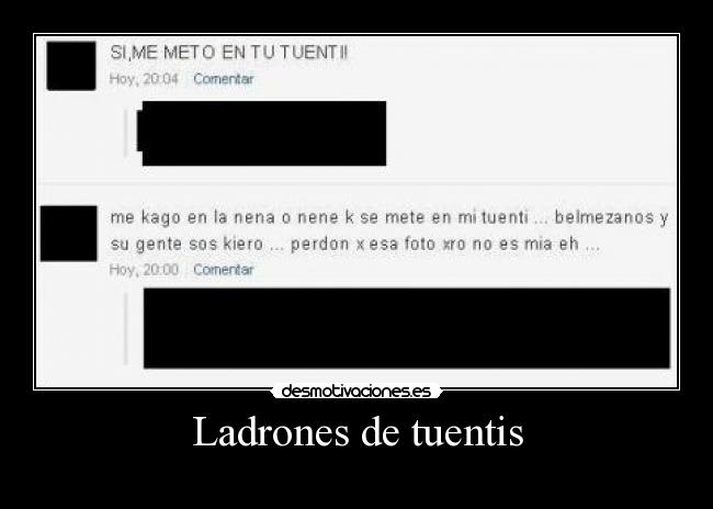 Ladrones de tuentis -