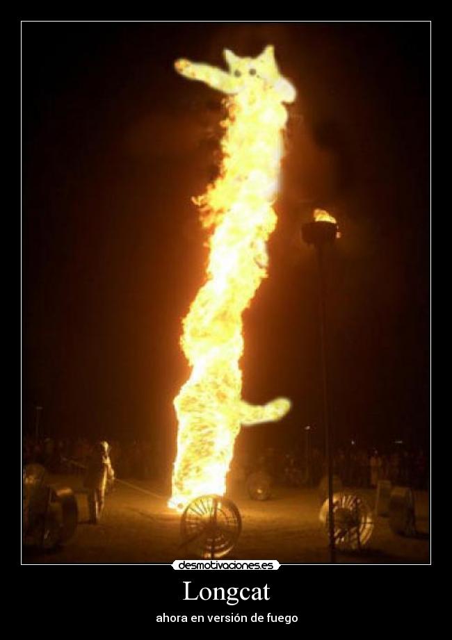 Longcat - ahora en versión de fuego