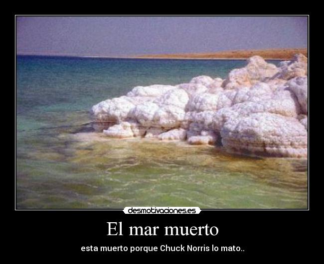 El mar muerto -