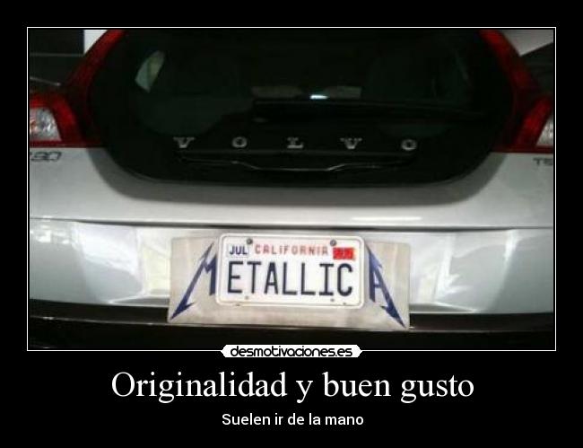 carteles metallica desmotivaciones