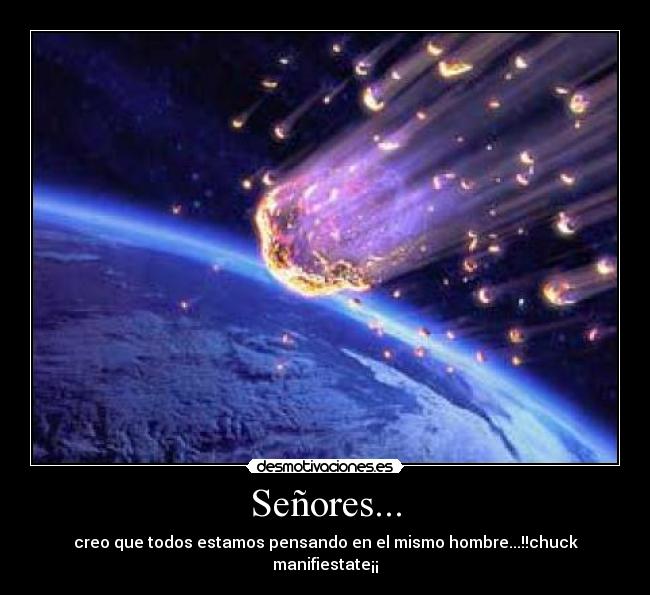 Señores... - 