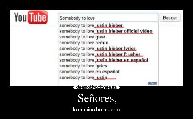 Señores, - 