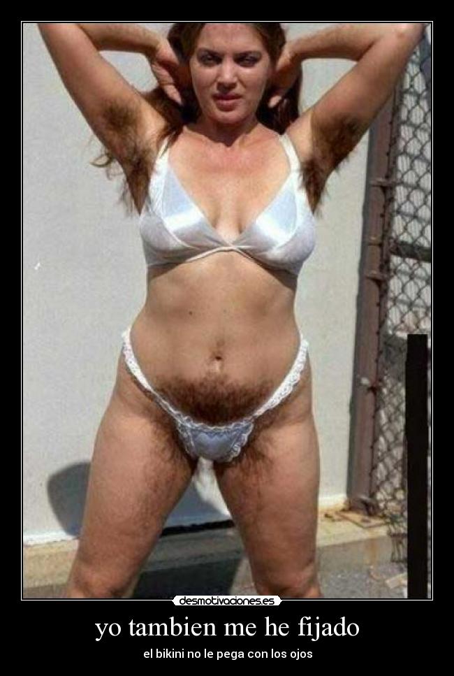 yo tambien me he fijado - el bikini no le pega con los ojos