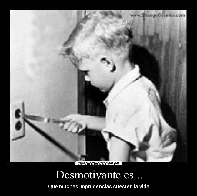 Desmotivante es... -