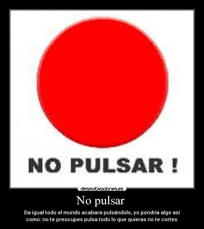 No pulsar -