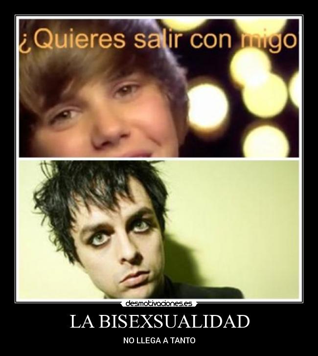 LA BISEXSUALIDAD - NO LLEGA A TANTO