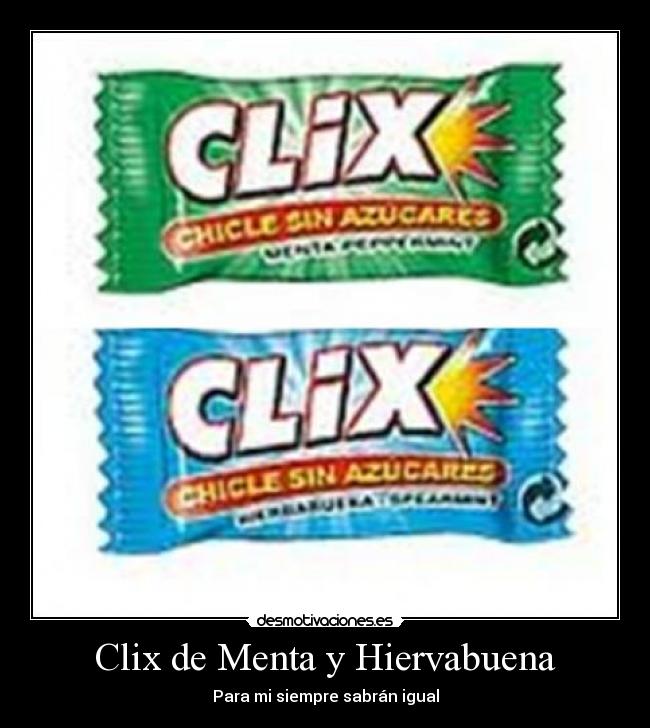Clix de Menta y Hiervabuena -
