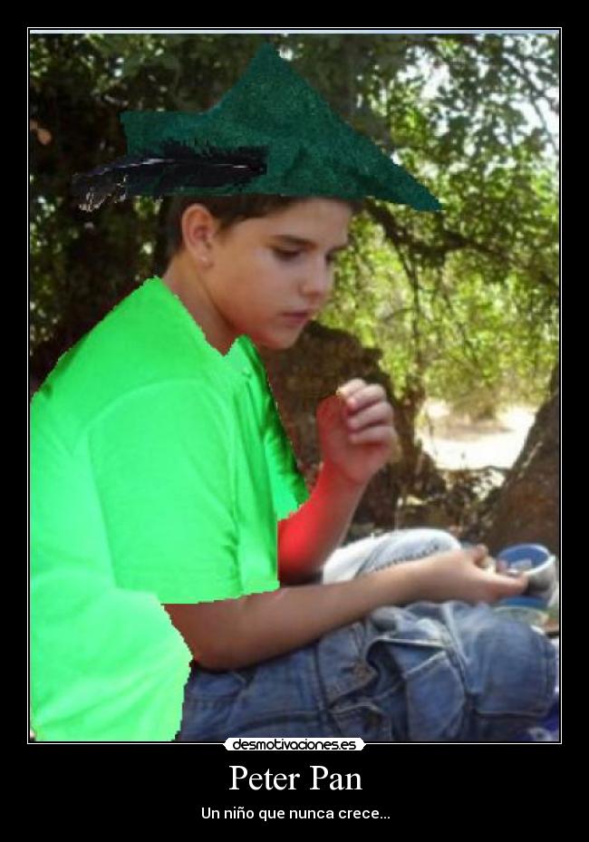 carteles peter pan rafa torre desmotivaciones