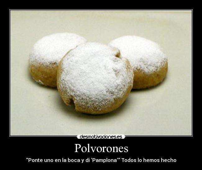 Polvorones -