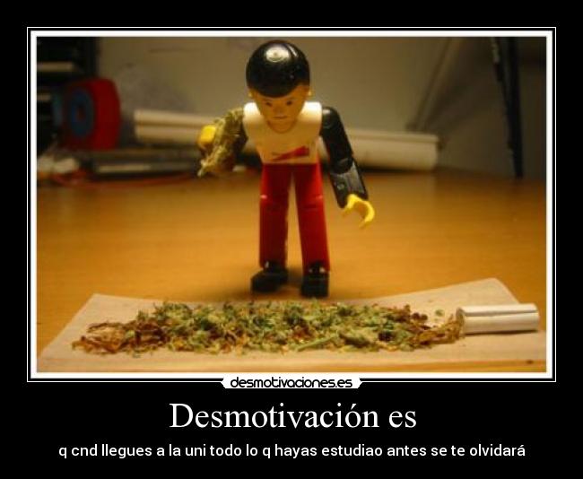 Desmotivación es -