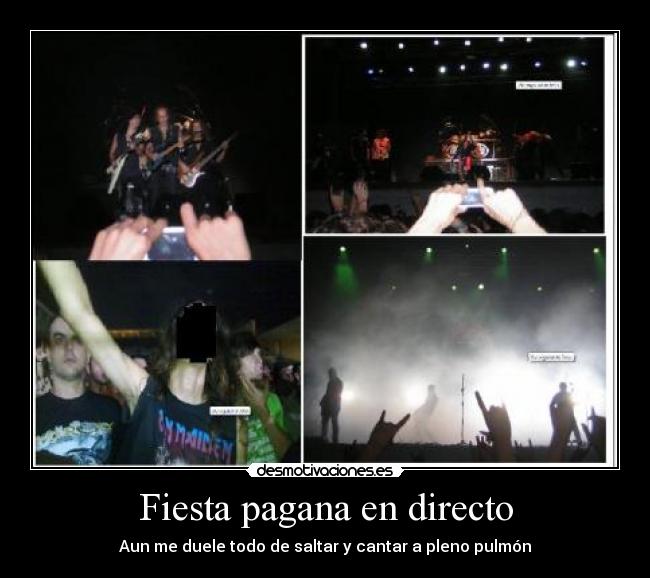 carteles fiesta fiesta pagana directo desmotivaciones