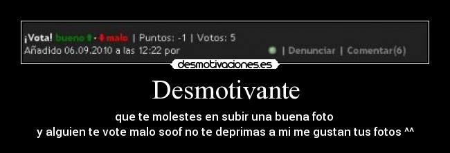 Desmotivante - 