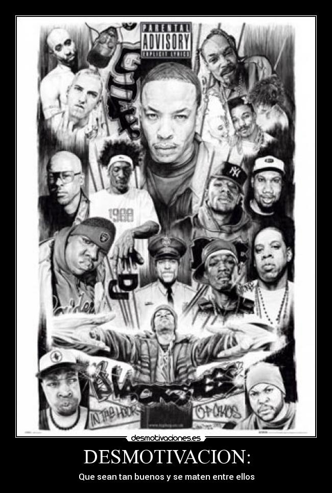 carteles rap hiphop musica arte muerte desmotivaciones