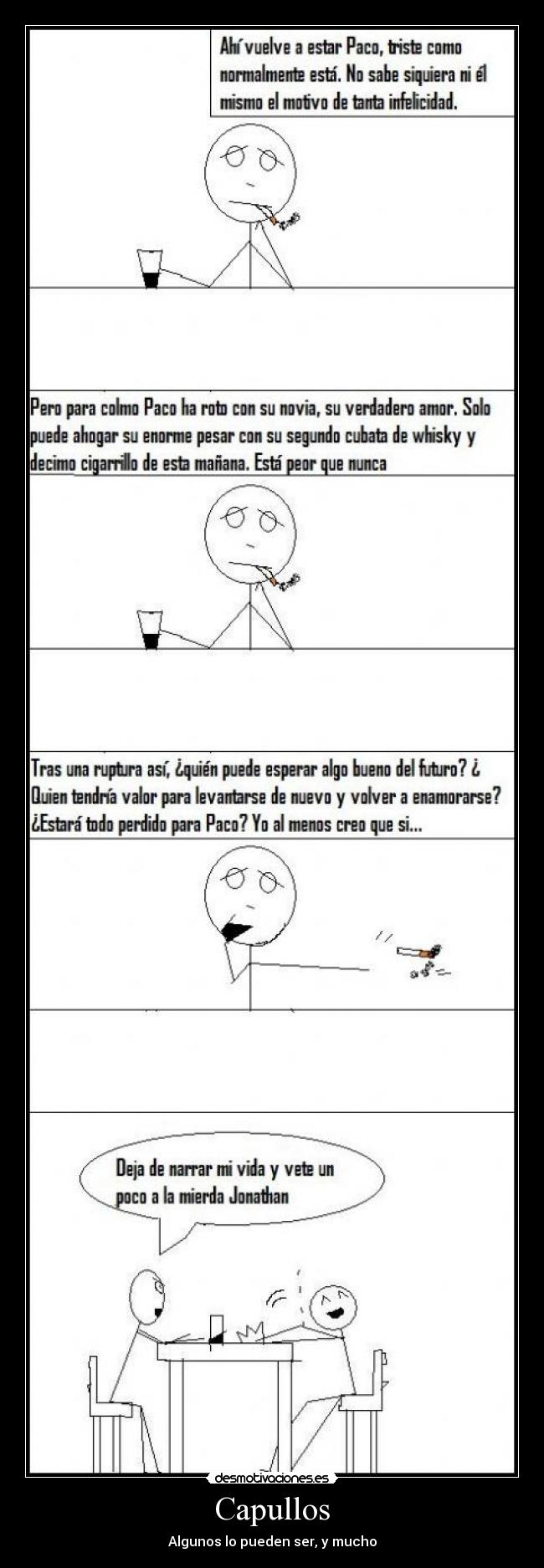 carteles capullos tristeza pena amor desmotivaciones