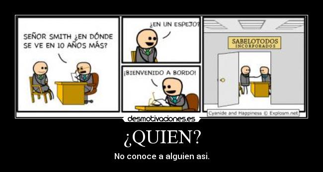 ¿QUIEN? -